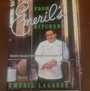 VTG Cookbook FROM EMERIL'S KITCHENS by Emeril Lagasse 1st Edtn 2003 Fav Recipes!